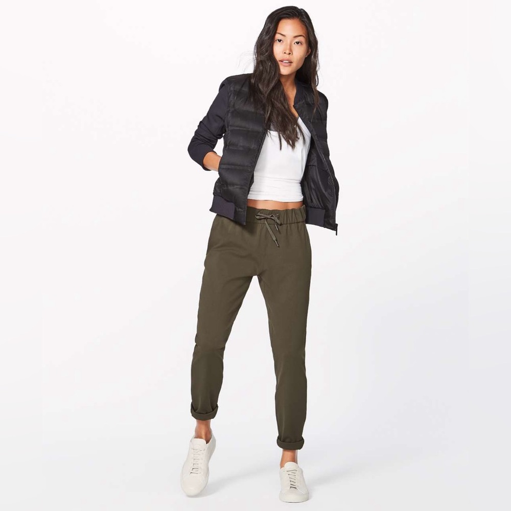 Lululemon down & around reversible bomber